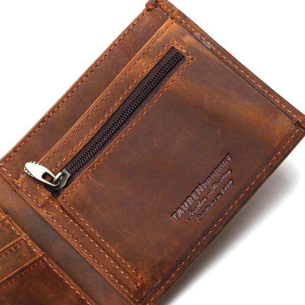 Crazy Horse Leather Wallet