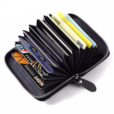 Genuine Leather Credit Card Holder