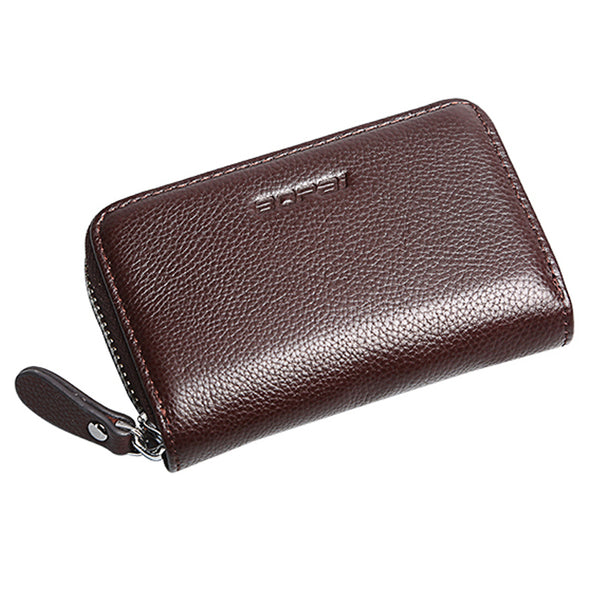 Genuine Leather Credit Card Holder