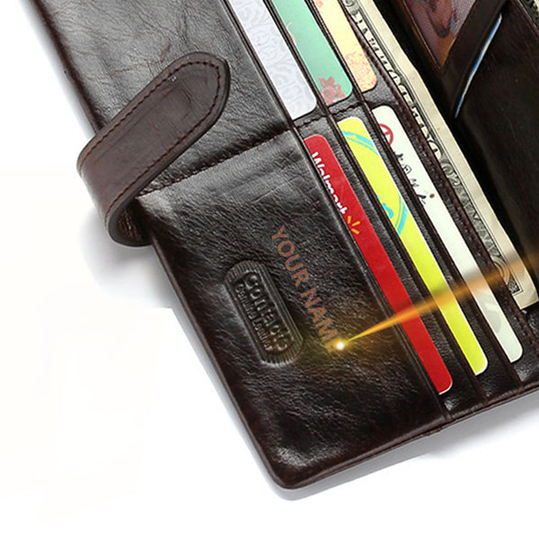 Cowhide Leather Men's Wallets