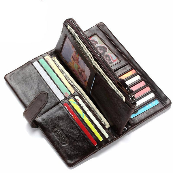 Cowhide Leather Men's Wallets