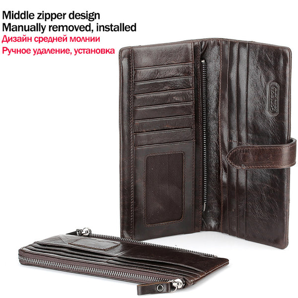 Cowhide Leather Men's Wallets