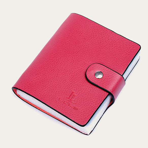 Leather Buckle Business Card Holders