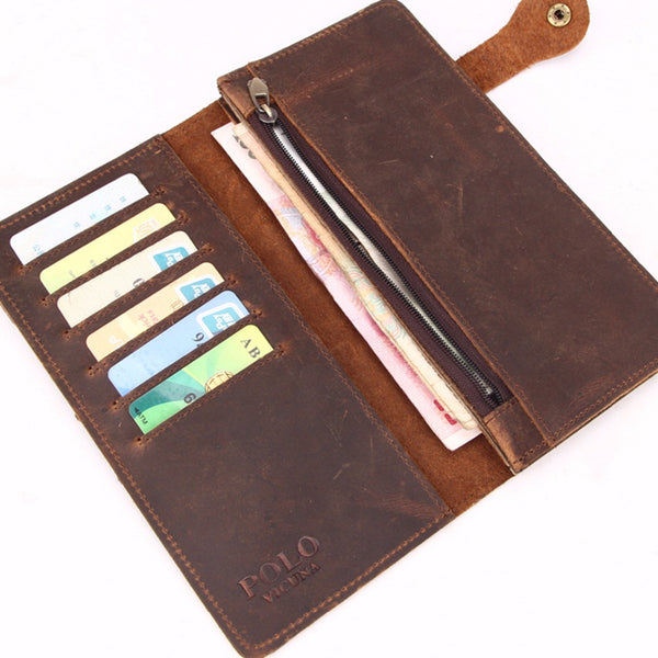 Vintage Hasp Open Wallet