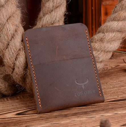 Novelty Leather Card Holder