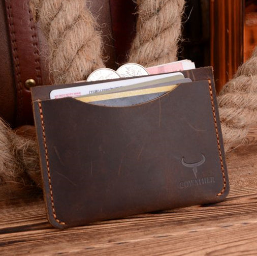 Novelty Leather Card Holder