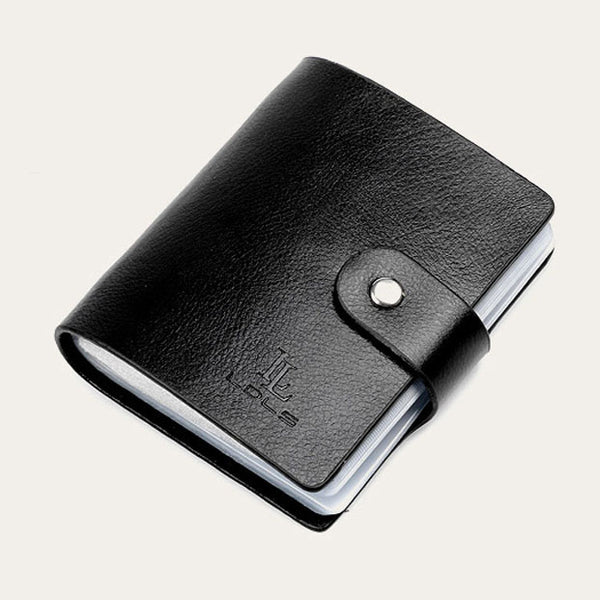 Leather Buckle Business Card Holders